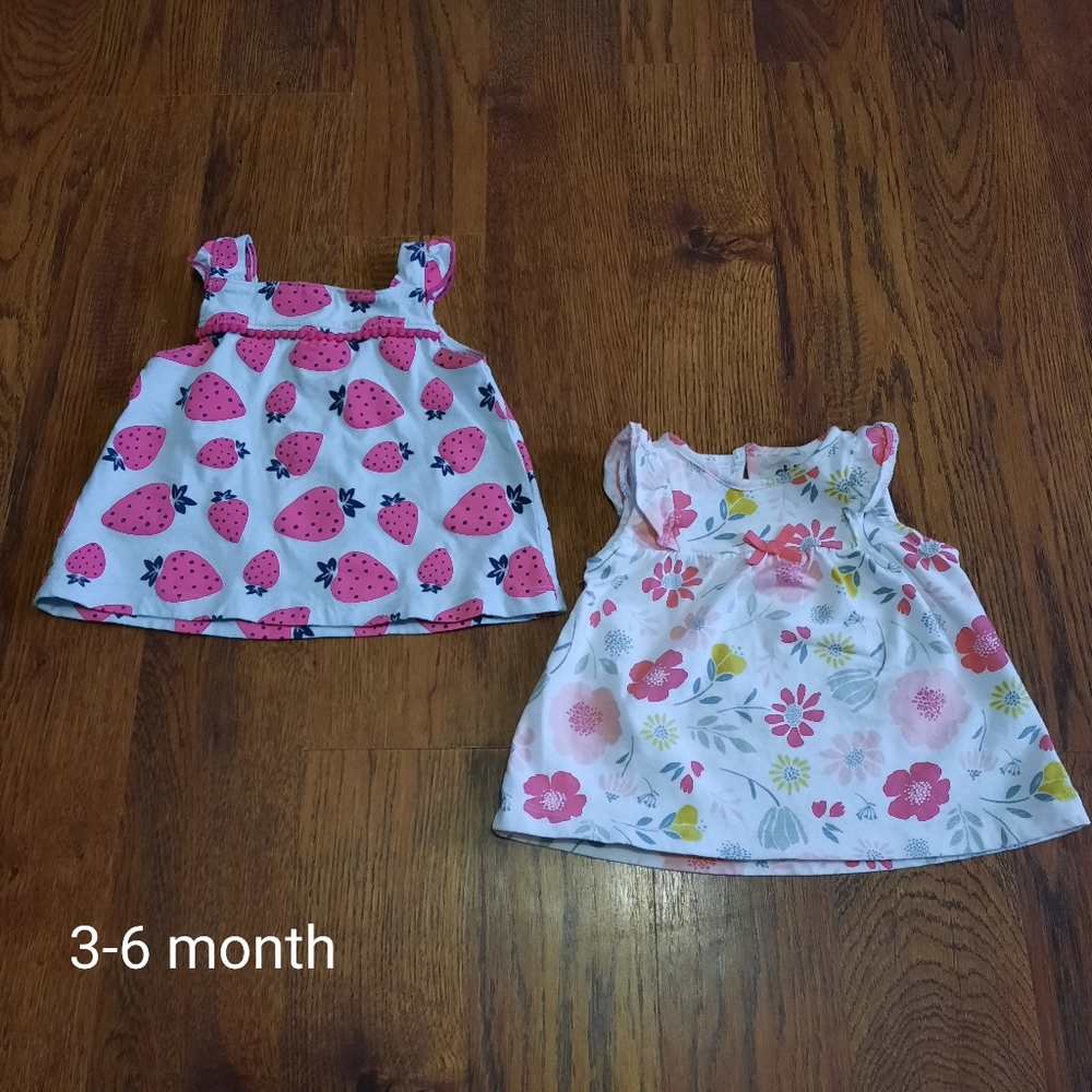 3-6 month girls lot (7piece)